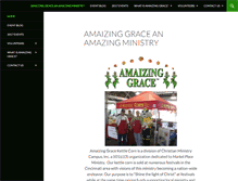 Tablet Screenshot of amaizinggrace.com